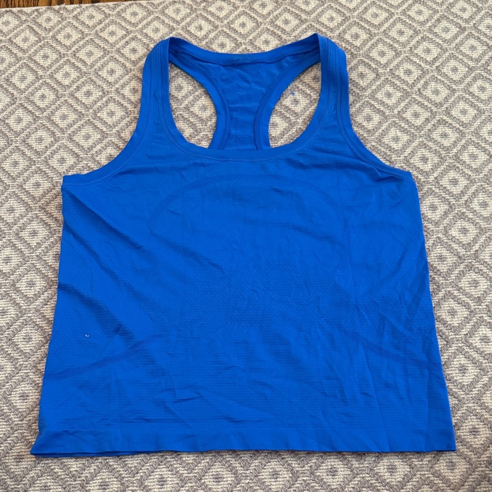 Lululemon Racerback Tank Top Blue